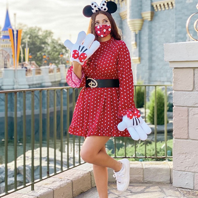 ミニーマウスコーデ