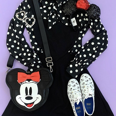 ミニーマウスコーデ