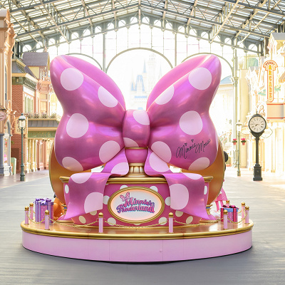 ミニーのファンダーランドのデコレーション