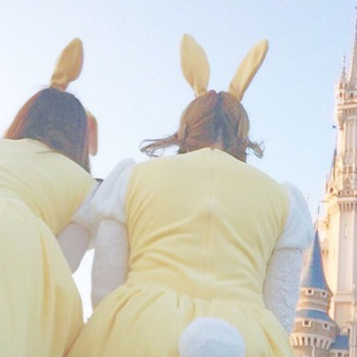 ミスバニーの仲良し仮装