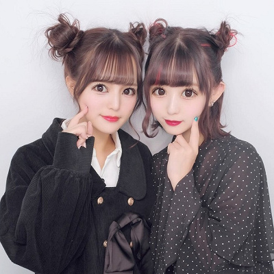 ドット柄×コーデュロイ生地のモノクロコーデ