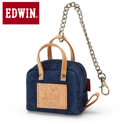 マイメロディ×EDWIN ミニリュック形バッグチャーム