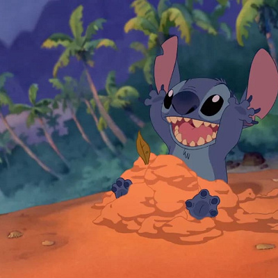 やんちゃなスティッチ