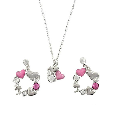 ネックレス&ピアスセット