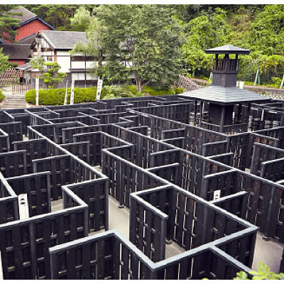 忍者からくり格言迷路