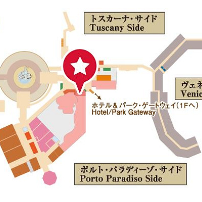 オチェーアノの地図