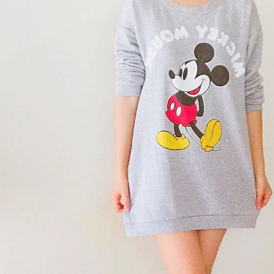 ワンピースタイプのものは1枚で着られる♪