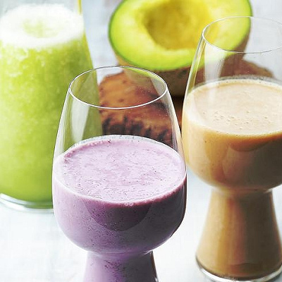 オリエンタルホテルユニバーサルシティの朝食　オリジナルスムージー