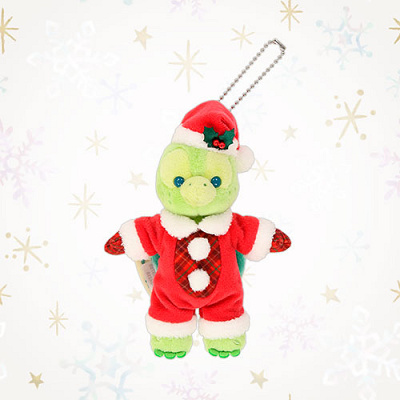 リルリンリンぬいぐるみバッジ(ディズニークリスマスグッズ2024