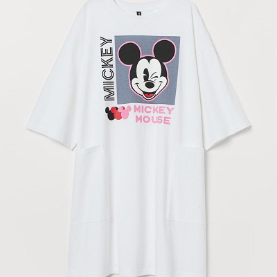 オーバーサイズTシャツワンピース