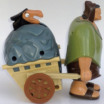 ラマになったクスコを運ぶパチャ