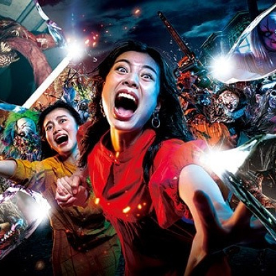 ハロウィンシーズンは有料アトラクションが登場することが多い