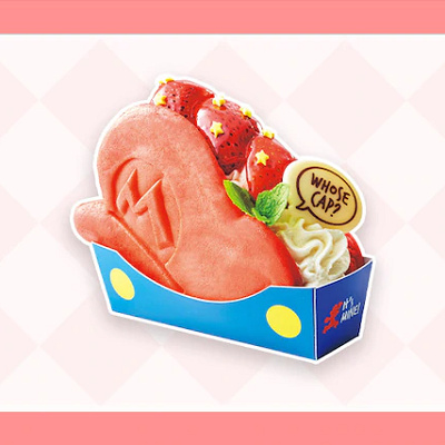 パンケーキ・サンド　マリオの帽子　～いちごのショートケーキ～