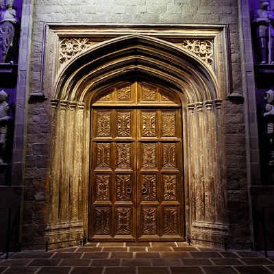 スタジオツアー東京内にある魔法界のセット