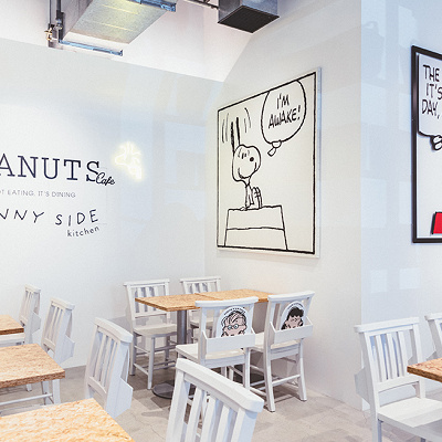 PEANUTSCAFE　店内の様子