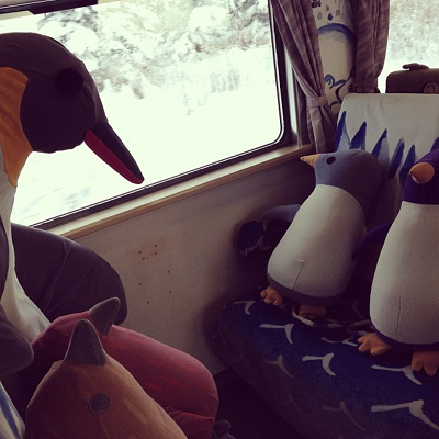 ペンギン親子のハグハグチェア