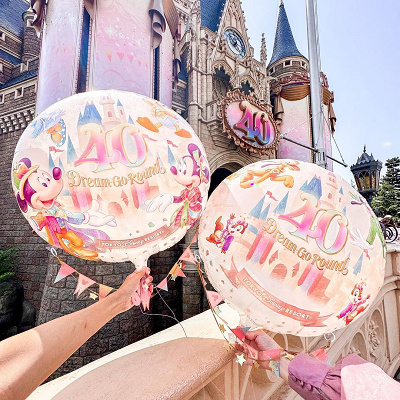 バルーンを使った写真撮影