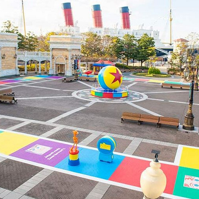 ピクサーボールのフォトスポット