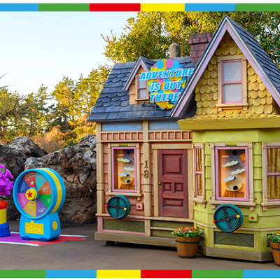 ピクサー・プレイタイム2020デコレーション（ゲームブース）