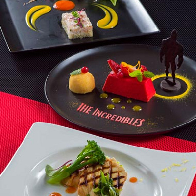 “ピクサー・プレイタイム”ランチコース（ベッラヴィスタ・ラウンジ）