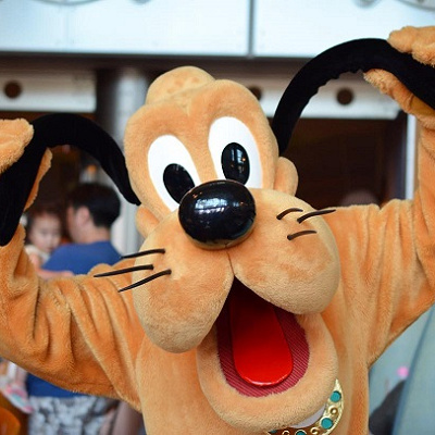 キャラクターダイニングで会えるプルート