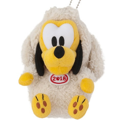 プルートの2018限定ぬいぐるみバッジ