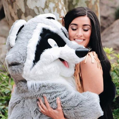 ポカホンタスとミーコ♪