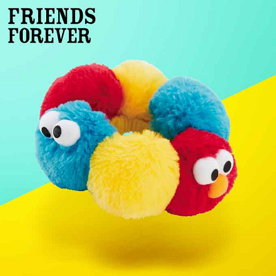 ぽんぽんブレスレット