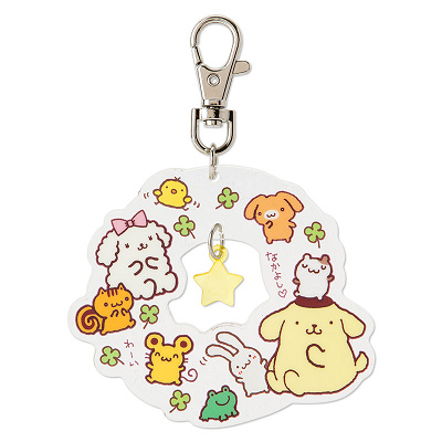 サンリオキャラクターワンタッチ綿棒ケース ポムポムプリン サンリオキャラクターワンタッチ綿棒ケース ポムポムプリン