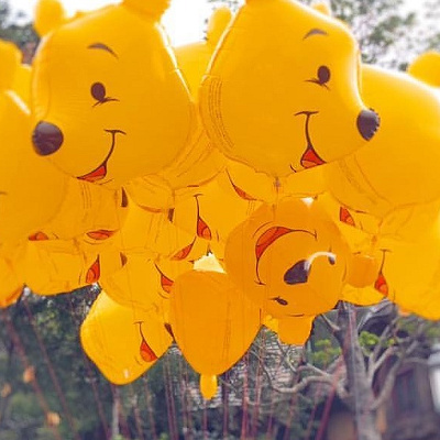 プーさんの風船