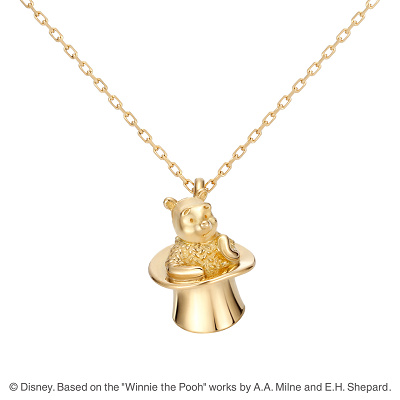 プーさんデザインのネックレス