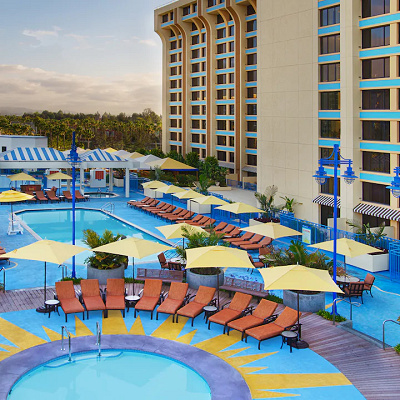 ディズニー・パラダイス・ピア・ホテルのプール