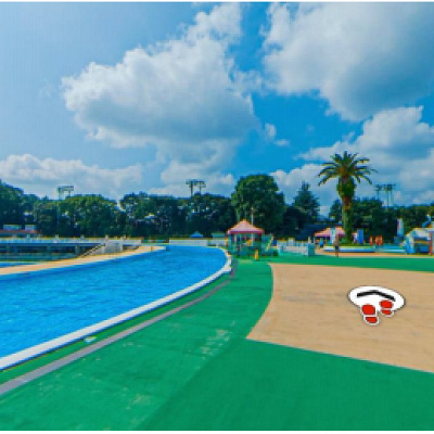 プールサイド