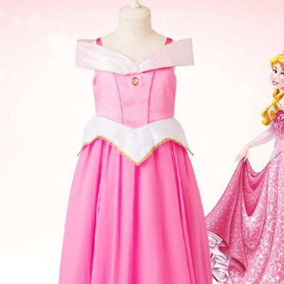 オーロラ姫のドレス