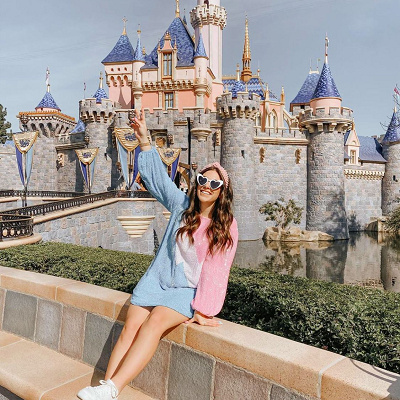 オーロラ姫コーデ