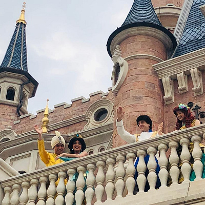 プリンセス＆プリンスも応援してくれます