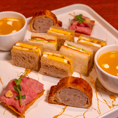 アンブリッジ教授のアフタヌーンティー：セイボリーメニュー