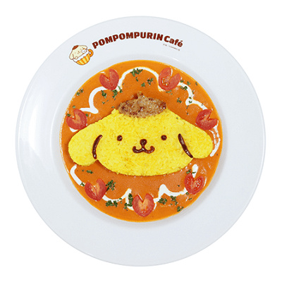 プリンくんにメロメロきゅるるん♪バターチキンカレー