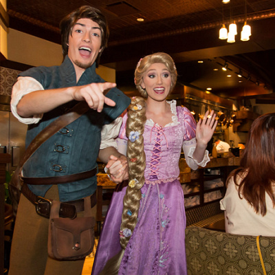 2017年4月に登場したばかりのラプンツェルとフリン