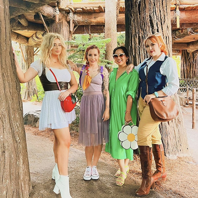 ラプンツェルコーデ（ディズニーキャラクターコーデ）