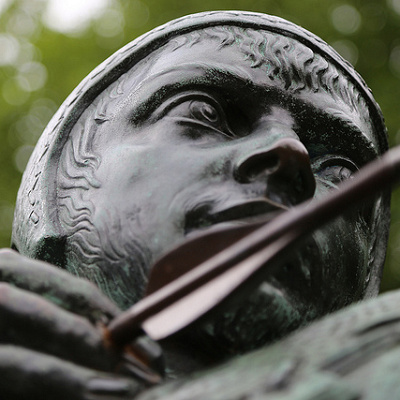 ノッティンガムのロビン・フッドの彫像