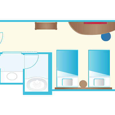 客室レイアウト