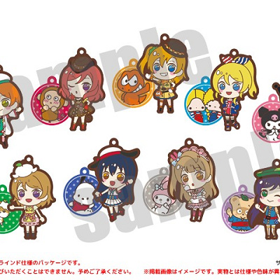 ラバーストラップ μ's