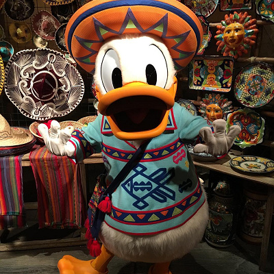 サルードス・アミーゴスグリーティング（ドナルド）