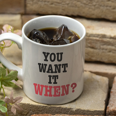 提供には時間がかかります！アイスコーヒー