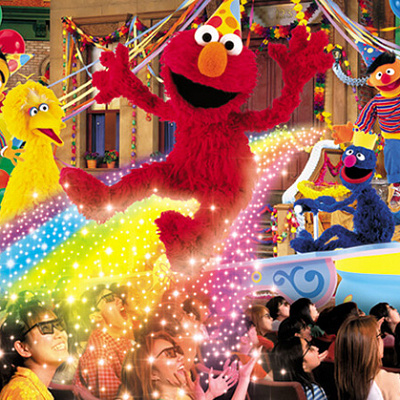 セサミストリート 4-D ムービーマジック