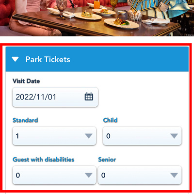 上海ディズニーチケット