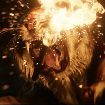 左目に傷を負うシア・カーン