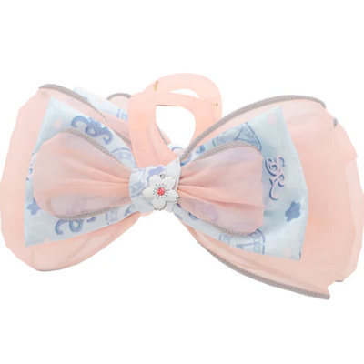 工藤新一＆毛利蘭リボンヘアクリップ