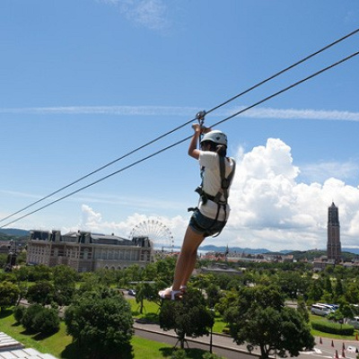 アドベンチャーパークの「シューティングスター」